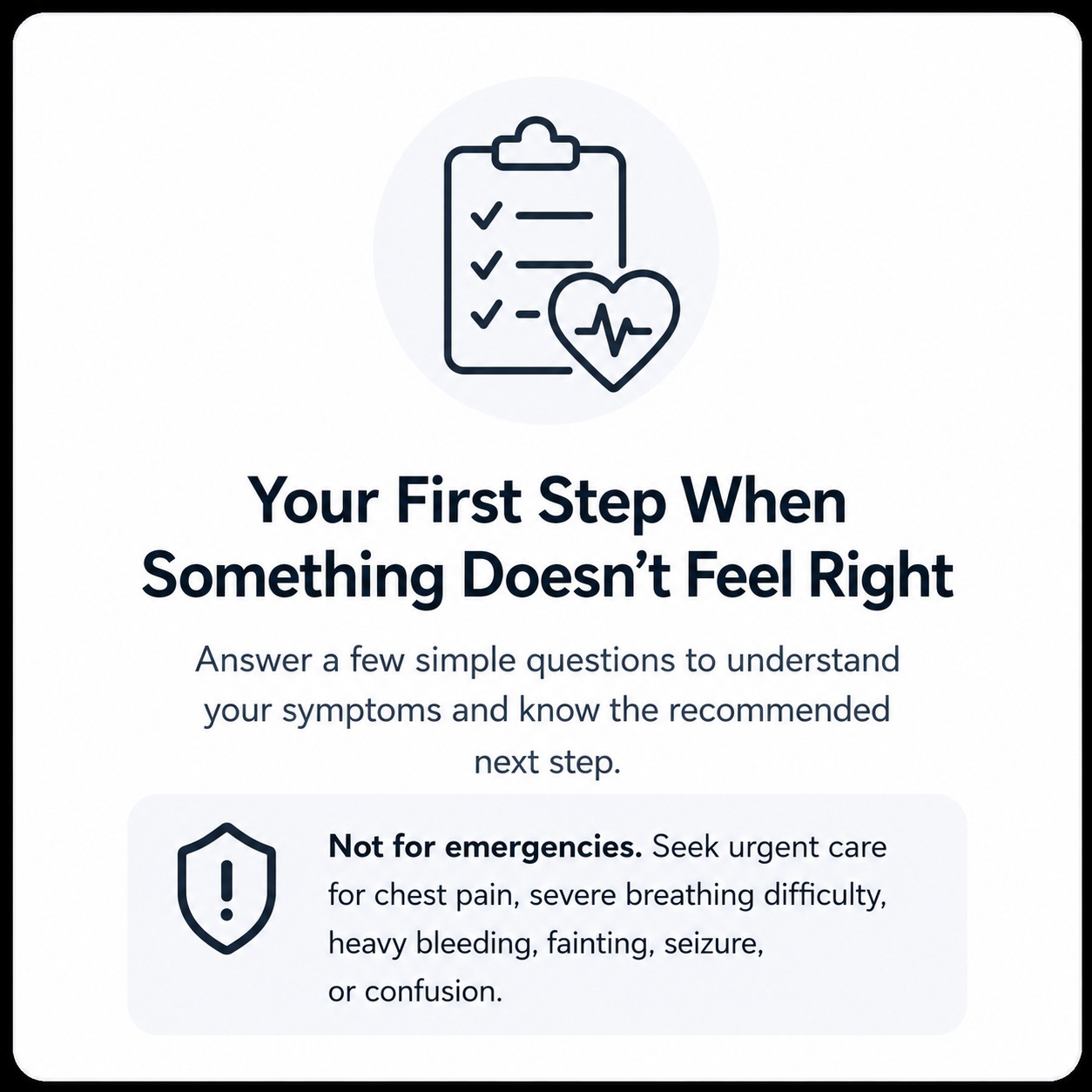 Symptom Checker